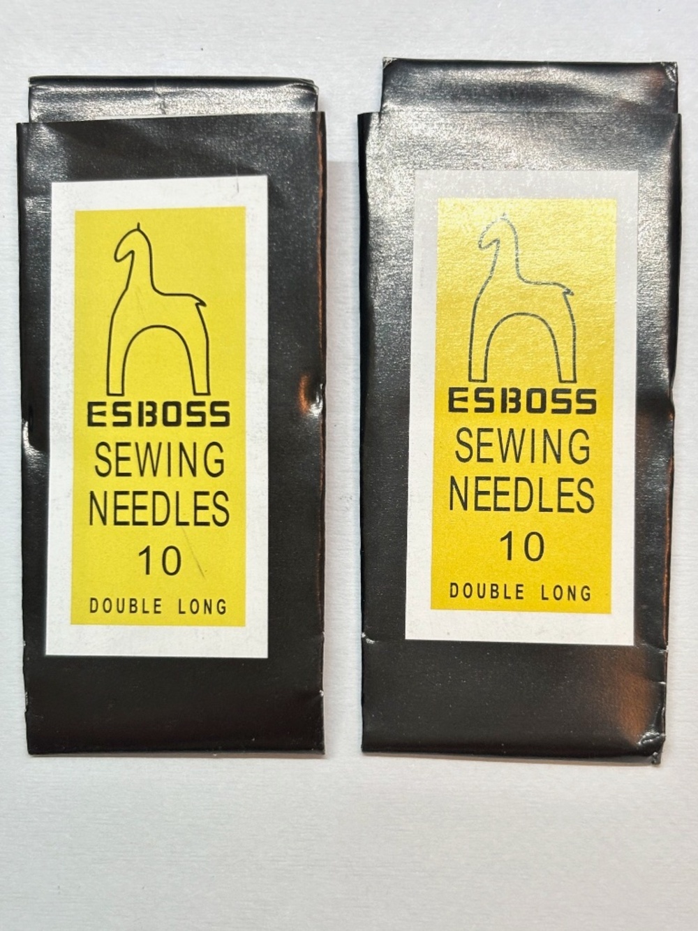 As Low As $2 Two Packs Size 10 Sewing Needles Double Long (2 x 25)